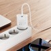 Адаптер питания Hoco N14 Smart Charging single port PD20W+QC3.0 charger с кабелем Type-C to Lightning (USB-C: 5V max 3A/ 20Вт) Белый - фото 74018