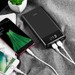 Аккумулятор внешний универсальный Hoco B35E-30000 mAh Entourage mobile Power bank (2USB: 5V-2.0A) черный - фото 74782