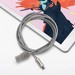 Дата-кабель USB Deppa Metal USB - MicroUSB алюминий D-72273 (1.2м) стальной - фото 75290