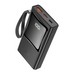 Аккумулятор внешний универсальный Hoco Q4 10000 mAh Unifier QC3.0 power bank (USB:5V-3.0A Max) 20W Черный - фото 75299