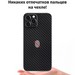 Чехол-накладка карбоновая KZDOO Air Carbon 0.45мм для Iphone 13 Pro (6.1") Черная - фото 75318
