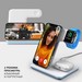 Беспроводное зарядное устройство Deppa Charging Stand Neo 3в1 (D-24017) для Apple iPhone/ Watch/ Air Pods 20Вт Белый - фото 76712