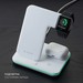 Беспроводное зарядное устройство Deppa Charging Stand Neo 3в1 (D-24017) для Apple iPhone/ Watch/ Air Pods 20Вт Белый - фото 76713
