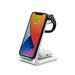 Беспроводное зарядное устройство Deppa 3в1 (D-24015) для Apple iPhone/ Watch/ Air Pods 17.5W Белый - фото 78309