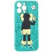 Чехол-накладка силикон MItriFON для iPhone 13 Pro (6.1") 0.8мм с флуоресцентным рисунком AW J42 - фото 79176