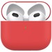 Чехол силиконовый Deppa Ultra Slim для AirPods 3 (D-47324) 1.3мм Красный - фото 80542
