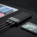 Аккумулятор внешний универсальный Hoco J72 10000 mAh Easy travel mobile power bank (2USB:5V-2.0A Max) Черный - фото 80385
