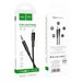 Кабель Hoco UPA18 Digital audio conversion Cable for Lightning to 3.5mm jack (1.0 м) Black Черный - фото 80457