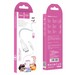 Дата-кабель Hoco X67 Nano Silicone Type-C to Type-C charging data cable 60Вт Max 1.0 м Белый - фото 80465