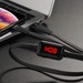 Дата-кабель USB Hoco S4 Charging data cable with timing display for Lightning с дисплеем 1.2м Черный - фото 80468