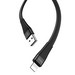 Дата-кабель USB Hoco S4 Charging data cable with timing display for Lightning с дисплеем 1.2м Черный - фото 80469