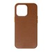 Чехол-накладка кожаная Deppa Leather Case D-88123 для iPhone 13 Pro (6.1") Коричневый - фото 80602