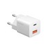 Адаптер питания Deppa USB + Type-C Power Delivery+QC 3.0 20Вт D-11410 (5В/ 3А, 9В/ 2.22А, 12В/ 1.67А) Белый - фото 80640
