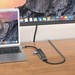 Переходник Hoco HB24 Easy display Type-C multifunction adapter HDMI+USB3.0+USB2.0 для MacBook Графитовый - фото 80694