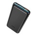 Аккумулятор внешний универсальный Hoco Q1 10000 mAh Kraft compatible PD+QC3.0 power bank (USB:5V-3.0A Max) 20W Черный - фото 80881