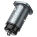 Разделитель автомобильный Hoco NZ4 Wise road 24W dual port PD car charger с кабелем Type-C (2USB: 5V & 2.4A 12W/ total output 24W) Графитовый - фото 80916