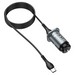 Разделитель автомобильный Hoco NZ4 Wise road 24W dual port PD car charger с кабелем Type-C (2USB: 5V & 2.4A 12W/ total output 24W) Графитовый - фото 80917