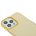 Чехол-накладка пластиковая KZDOO Guardian для Iphone 13 Pro Max (6.7") с силиконовым бортом Прозрачно-золотой - фото 81390