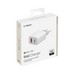 Адаптер питания Deppa USB Power Delivery+QC 3.0 30Вт D-11420 (Type-C+USB: 5В/ 3А, 9В/ 2А, 12В/ 1.5А) Белый - фото 81517