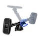 Автомобильное беспроводное Qi зарядное устройство Hoco CA75 Magnetic wireless fast charging (5-9V/ 2.0A) Черный - фото 81631