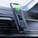 Автомобильное беспроводное Qi зарядное устройство Hoco CA75 Magnetic wireless fast charging (5-9V/ 2.0A) Черный - фото 81633