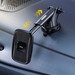 Автомобильное беспроводное Qi зарядное устройство Hoco CA75 Magnetic wireless fast charging (5-9V/ 2.0A) Черный - фото 81632
