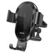 Автомобильное беспроводное Qi зарядное устройство Hoco CA105 Guide three-axis linkage wireless charging car holder универсальный в решетку черный - фото 81642