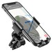 Автомобильное беспроводное Qi зарядное устройство Hoco CA105 Guide three-axis linkage wireless charging car holder универсальный в решетку черный - фото 81645