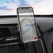 Автомобильное беспроводное Qi зарядное устройство Hoco CA105 Guide three-axis linkage wireless charging car holder универсальный в решетку черный - фото 81647