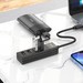 Переходник Hoco HB25 Easy mix 4-in-1 converter (Type-c to USB3.0 + USB 2.0x3) черный - фото 81654
