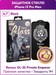 Стекло защитное Remax 9D (GL-35) Emperor Series Антишпион Твердость 9H для iPhone 14 Plus/ 13 Pro Max 2021 (6.7") 0.22mm Black - фото 82037