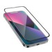 Стекло защитное Hoco Nano 3D A12 Plus узкие силиконовые рамки для iPhone 14 Pro Max (6.7") Black - фото 82677