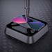 Стекло защитное Hoco Nano 3D A12 Plus узкие силиконовые рамки для iPhone 14 Pro Max (6.7") Black - фото 82541