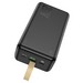 Аккумулятор внешний универсальный Hoco J87B 30000 mAh Tacker PD20W+QC3.0 power bank (USB:5V-3.0A Max) Черный - фото 82699