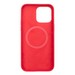 Чехол-накладка силикон Deppa Liquid Silicone Pro Magsafe Case D-88351 для iPhone 14 Pro Max (6.7") Красный - фото 82775