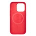 Чехол-накладка силикон Deppa Liquid Silicone Pro Magsafe Case D-88349 для iPhone 14 Pro (6.1") Красный - фото 82807