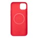Чехол-накладка силикон Deppa Liquid Silicone Pro Magsafe Case D-88350 для iPhone 14 Plus (6.7") Красный - фото 82795