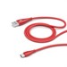 Дата-кабель USB Deppa D-72290 USB - Type-C Ceramic (1.0м) Красный - фото 82841