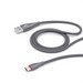 Дата-кабель USB Deppa D-72289 USB - Type-C Ceramic (1.0м) Серый - фото 82845