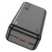 Аккумулятор внешний универсальный Hoco J101B 30000 mAh Astute PD22.5W+QC3.0 power bank (2USB:5V-4.5A/ Type-C: 5V-2.4A) Черный - фото 83010