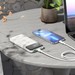 Аккумулятор внешний универсальный Hoco J102 10000 mAh Cool figure PD22.5W+QC3.0 power bank (2USB:5V-4.5A/ Type-C: 5V-2.4A) Белый - фото 83042