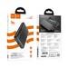 Аккумулятор внешний универсальный Hoco J91 10000 mAh Strong and Wear-Resistant power bank (2USB:5V-2.1A) Черный - фото 83065