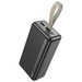 Аккумулятор внешний универсальный Hoco J91B 30000 mAh Strong and Wear-Resistant power bank (2USB:5V-2.1A) Черный - фото 85872