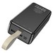 Аккумулятор внешний универсальный Hoco J91B 30000 mAh Strong and Wear-Resistant power bank (2USB:5V-2.1A) Черный - фото 85874