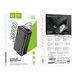 Аккумулятор внешний универсальный Hoco J91B 30000 mAh Strong and Wear-Resistant power bank (2USB:5V-2.1A) Черный - фото 85876