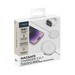 Беспроводное зарядное устройство Deppa QI Fast Charge 2в1 (D-24021) для Apple iPhone/ Watch 18Вт Белый - фото 83185