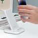 Беспроводное зарядное устройство Deppa QI Fast Charge 15W (D-24020) для смартфонов с поддержкой стандарта QI Белый - фото 83215