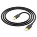 Дата-кабель Hoco U109 Fast charging data cable Type-C to Type-C (20V-5A, 100Вт Max) 1.2 м Черный - фото 83230