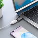Переходник Hoco UA19 Type-C - HDMI 4K UltraHD для Macbook, Ipad Pro, Samsung Tab Графитовый - фото 83242