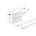 Адаптер питания Deppa Type-C Power Delivery 3.0А QC 3.0 20Вт D-11425 кабелем Lightning - Type-C MFI (5В/ 3А) Белый - фото 85917